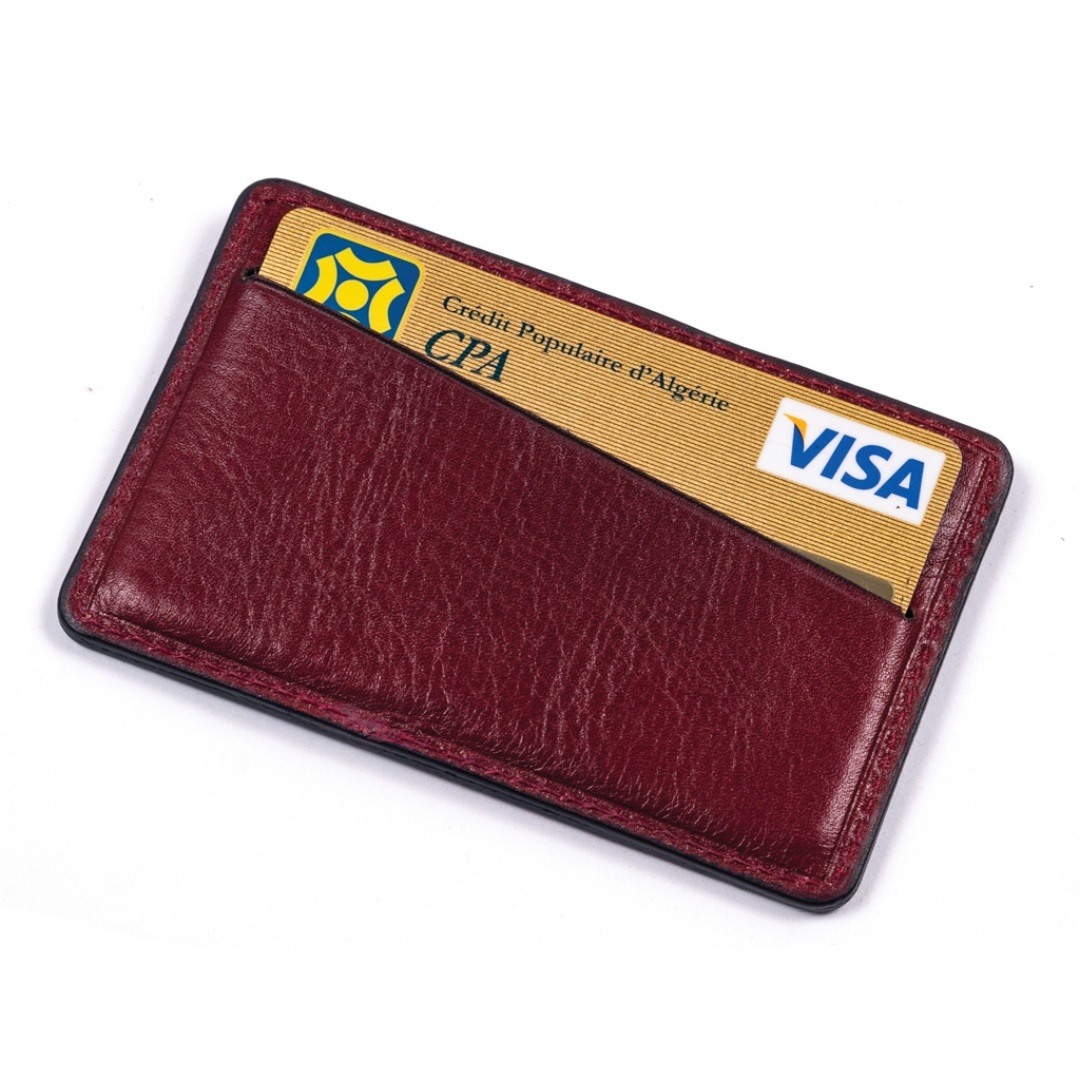 Mini Porte Carte Double Face